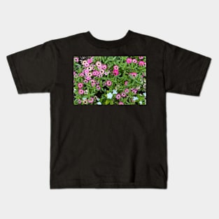 A Bee & Pink Flowers Kids T-Shirt